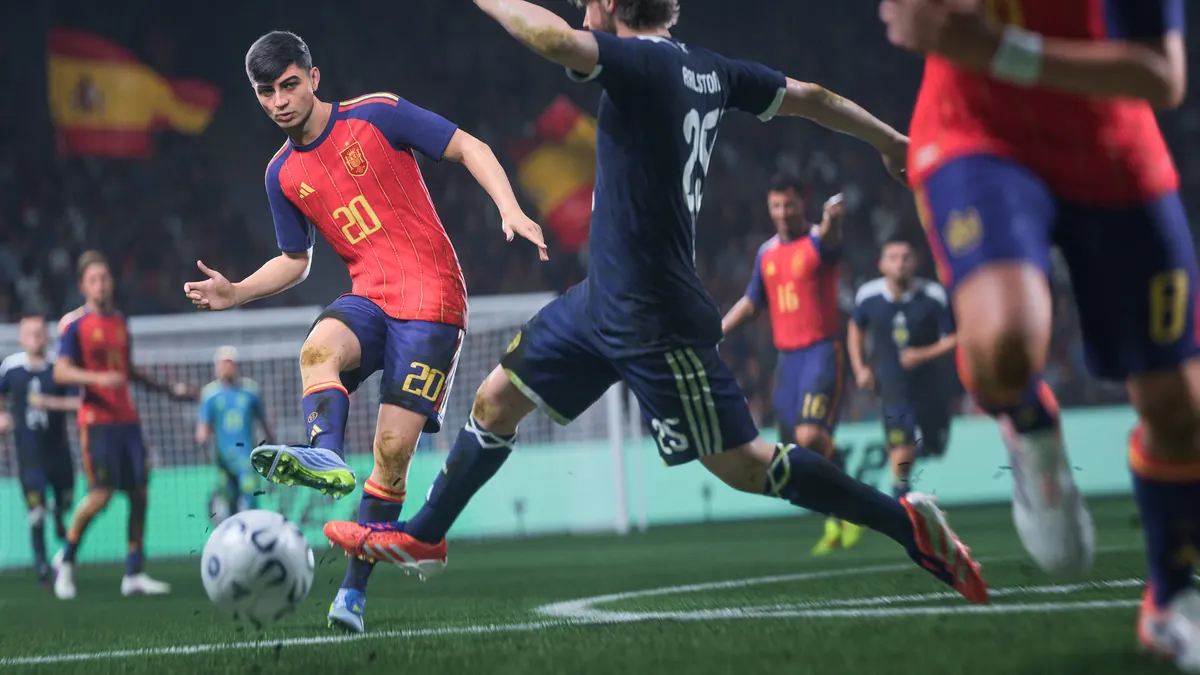 Football Ultimate Team Gallery interface in an EA SPORTS FC 27 promotional screenshot.